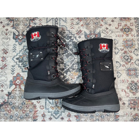 Pajar Canada Waterproof Gripster Winter Boots Size‎ 4 Tall Snow Boots